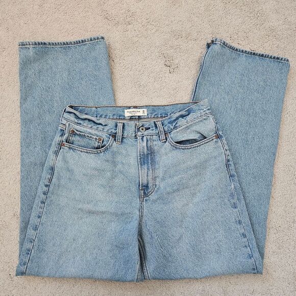 Abercrombie & Fitch Denim - Abercrombie & Fitch | The Slouchy Jean Mid Rise Denim Jeans Women 30 / 10L